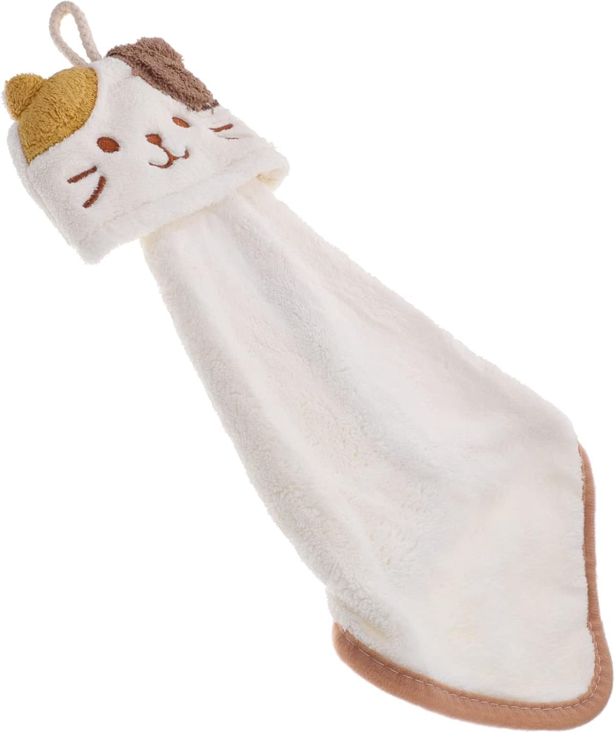 Absorberende kindertowels van koraalfleece met gesp voor badkamer en keuken