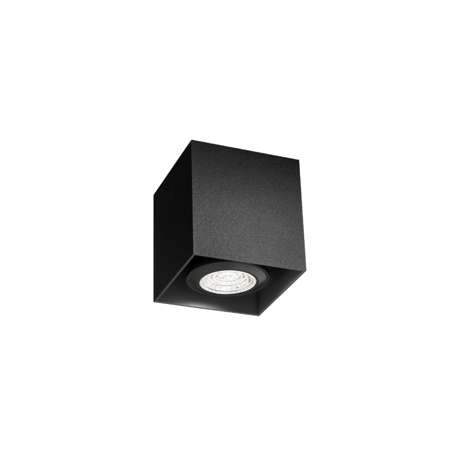 Wever & Ducré Downlight BOX MINI CEILING SURF 1.0 PAR16 schwarz 258120B0 5404037322190