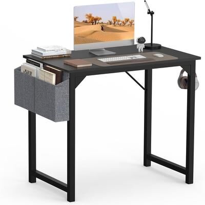 No Computer 32 Inch Home Office Writing Wood Desk Storage Bag