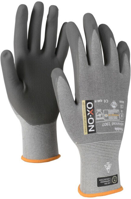 OX-ON Gants anti-coupure Flexible Advanced 1907, Taille 10 (91380)