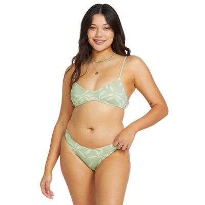 Bade-Shirt BILLABONG "Gone Tropic", Damen, Gr. S, grün (pistachio), Obermaterial:78% Nylon 22% Elasthan., Bikini-Oberteile