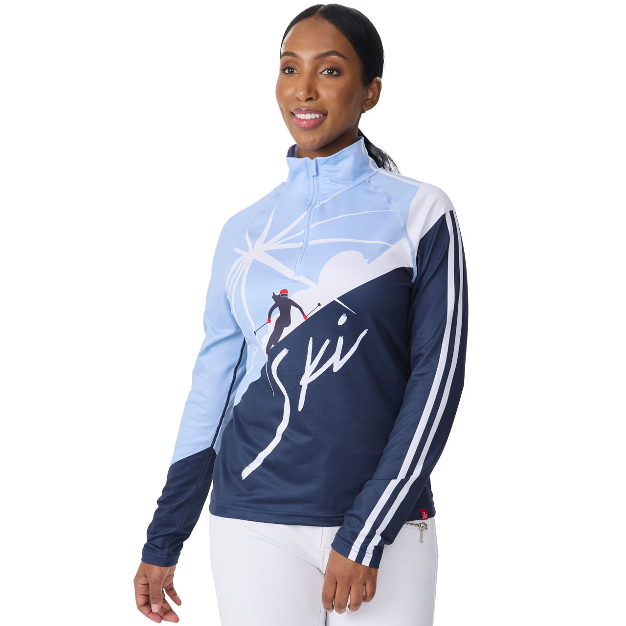 Krimson Klover Damen Skishirt SUNBURST chambray blue - S