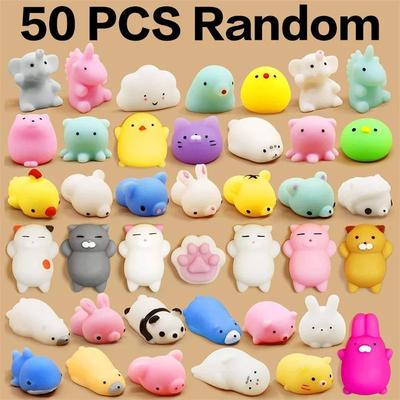 Uplifted Finds Mochi Squishy Kawaii Animal Stress Relief Toys 20 Pcs No Repeat