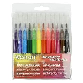 Westcott 12 Airbrush-Stifte farbsortiert (12x) (E-16801 00)