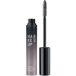 MAKE UP FACTORY Double Dimension Mascara - schwarz