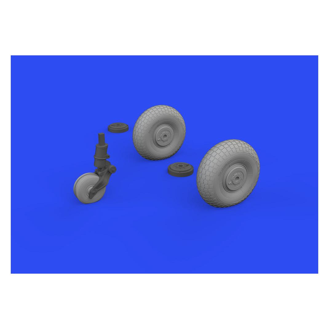 Eduard Mosquito wheels 1/48 (648746)