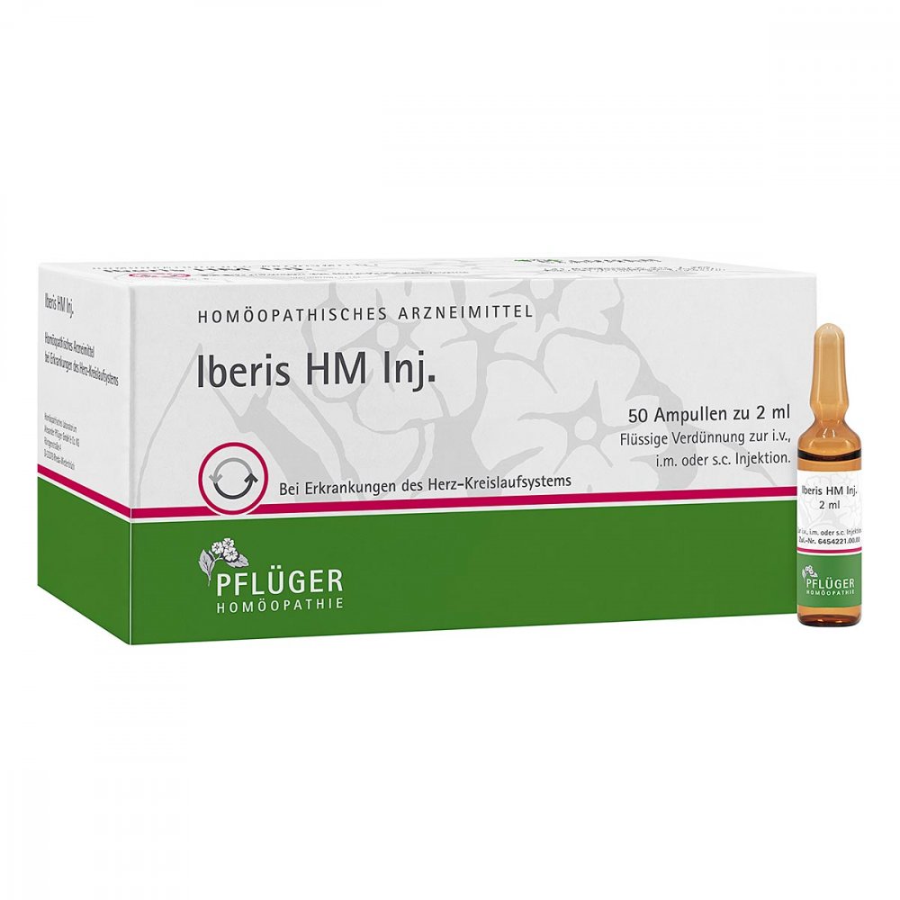 Homöopathisches Laboratorium Alexander Pflüger Gmb Iberis Hm iniecto 01877337