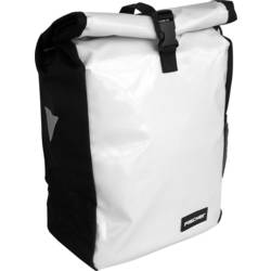 FISCHER FAHRRAD 86264 Gepäckträgertasche Weiß, Schwarz