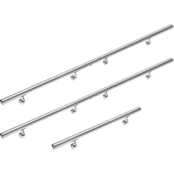 Handlauf 5er-Set Edelstahl 4,2x500cm