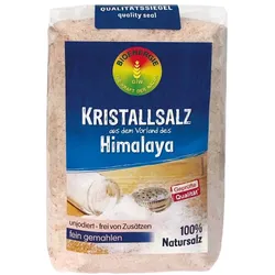 Kristallsalz aus dem Vorland des Himalaya - fein gemahlen 1kg