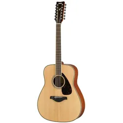 Yamaha FG820-12 NATURAL - Westerngitarre