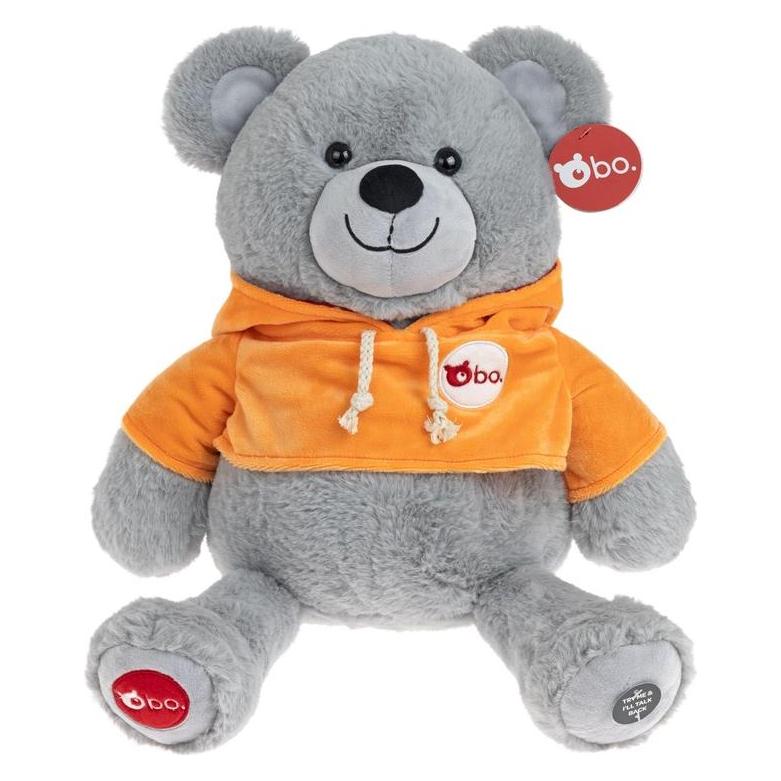 bo. Plush bear with talk-back function, 46 cm (46 cm) (8017ML)
