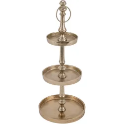 Etagere (DH 16x41 cm) - gold - DH 16x41 cm