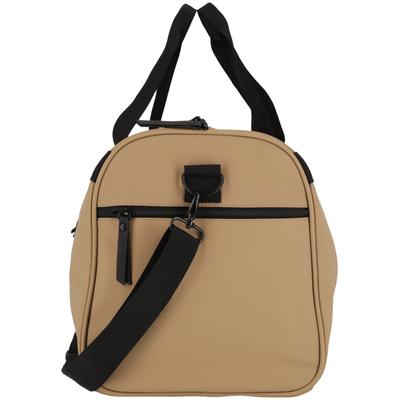 Sporttasche WEATHER REPORT "Bronze", Gr. B/H/T: 50cm x 28cm x 26cm, beige, Lederimitat, unifarben, Taschen Sporttasche, mit 40 Liter Volumen