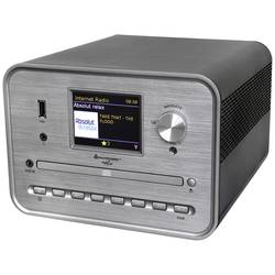 soundmaster ICD1050SW si CD-Player Silber Internetradio, DAB+, WLAN, USB, Inkl. Lautsprechern 10747