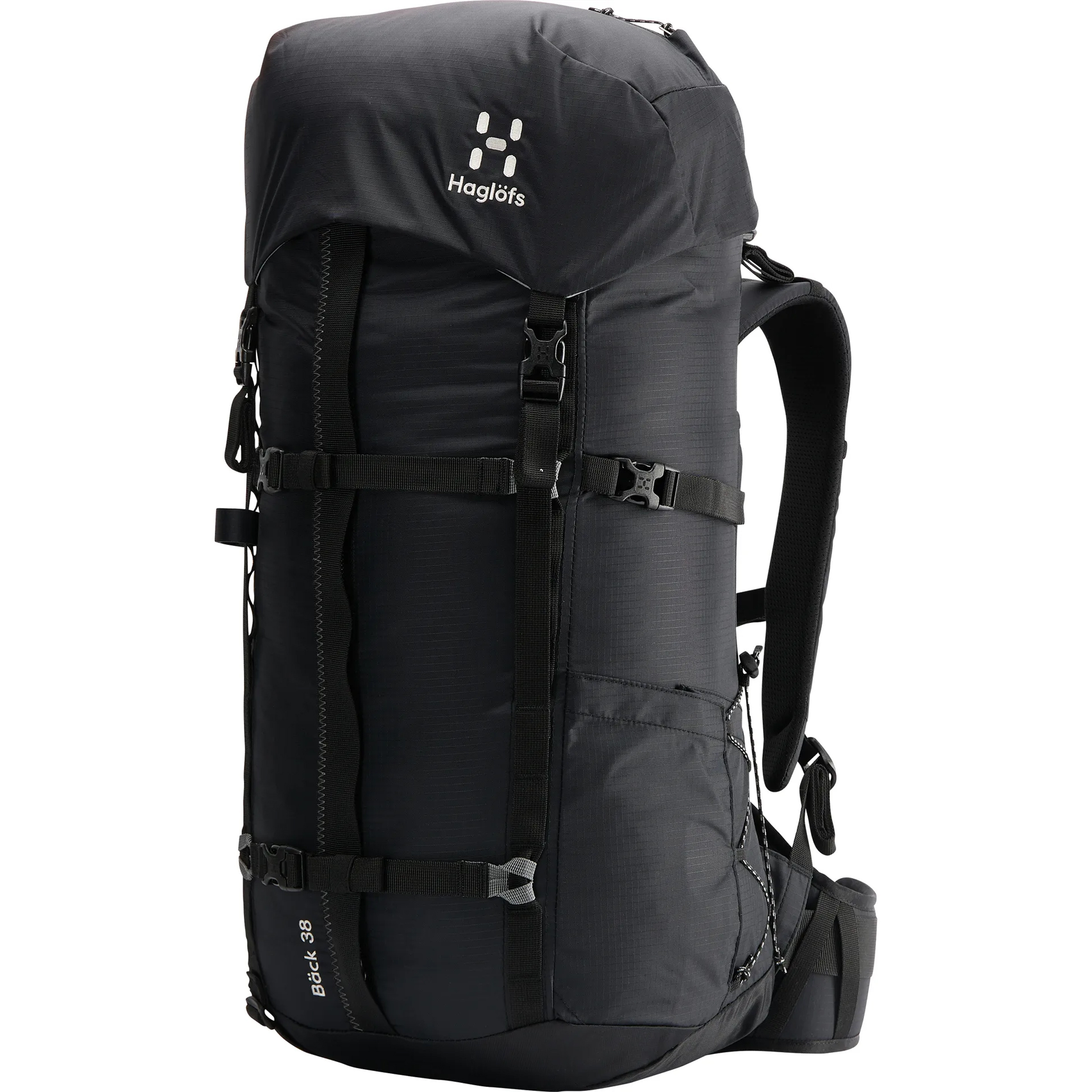 Haglöfs Bäck 38 Wanderrucksack schwarz Größe 38L Trekking