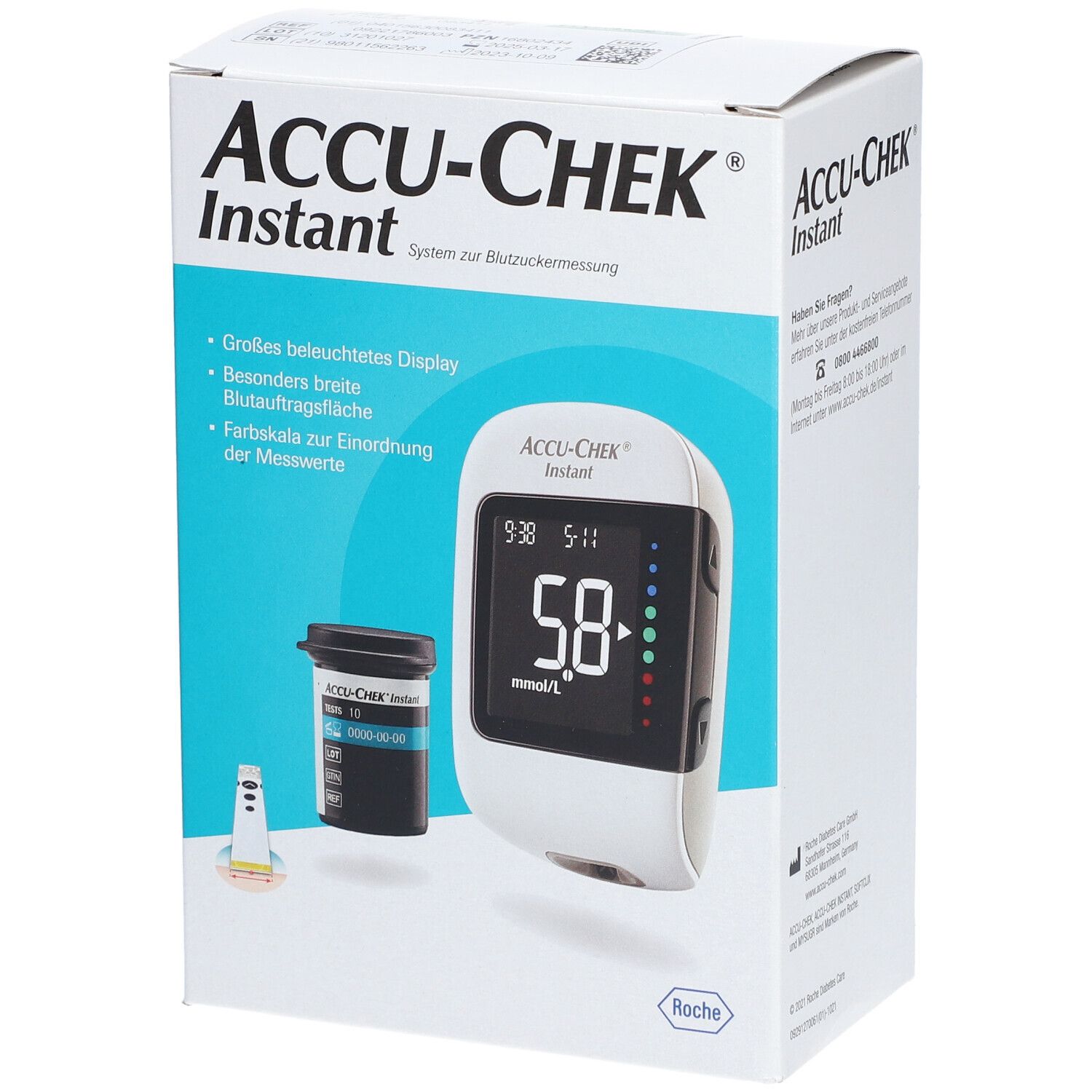 Accu-Chek Instant Set mmol/l 1 St Gerät