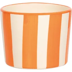 Lido Righe Becher 230 ml gestreift orangefarben