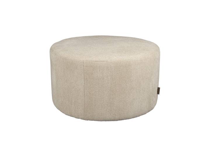 Pouf Kelendo – aus Bouclé in Beige - Beige - Stoff - Luxusbetten24
