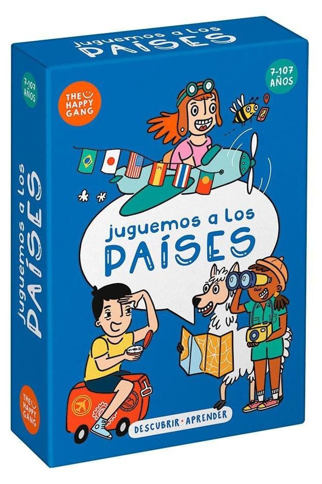 The Happy Gang: Laat ons de landen spelen kaartspel
