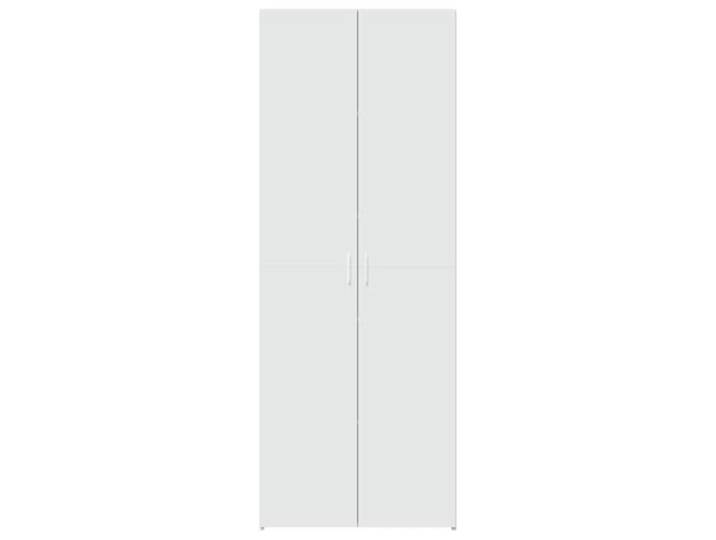 KTHLBRH Anrichte weiß 70 x 42,5 x 185 cm aus technischem Holz Türen und Fächer, 100 kg Fassungsvermögen, einfache Reinigung, für Wohnzimmer, Schlafzimmer, Flur