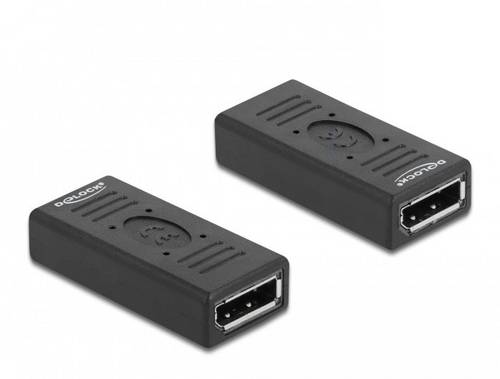Delock DisplayPort Adapter DisplayPort Buchse Schwarz 66643 4K UHD DisplayPort-Kabel