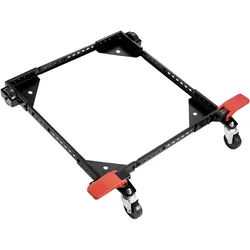 VEVOR Mobile Basis, 500 lbs Tragkraft, Einstellbar von 12" x 12" bis 36" x 36", Robuster Universal-Mobilständer mit Schwenkrädern, für Holzbearbeitungsgeräte, Bandsägen, Elektrowerkzeuge, Maschinen