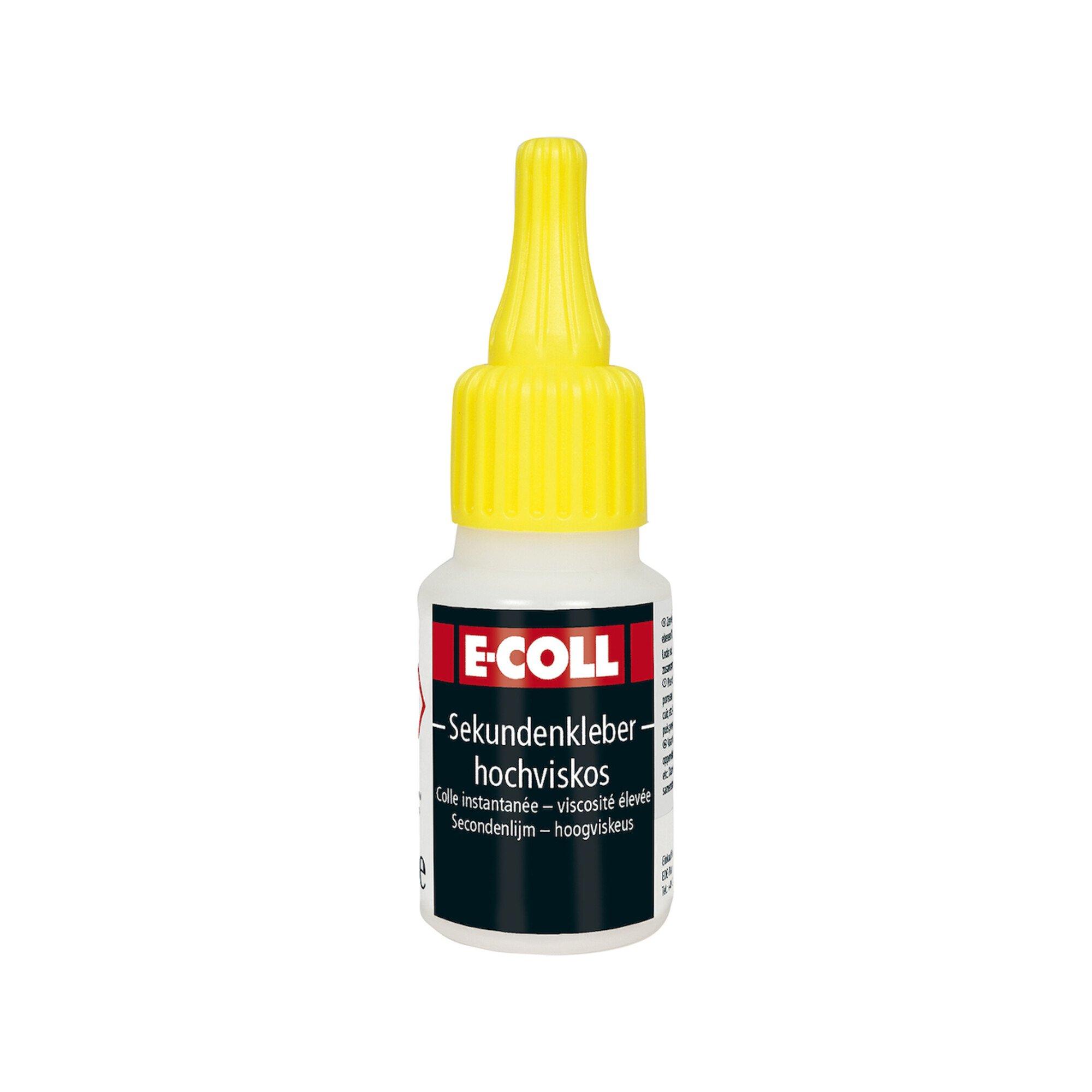 E-COLL Sekundenkleber 20g hochviskos (4317784425711)