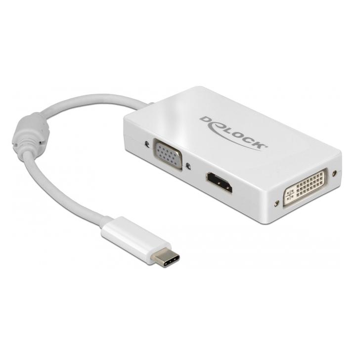 Delock USB-C zu (HDMI, VGA) (63924)