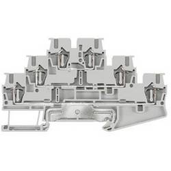 Siemens 8WH20304HF00 Dreistockklemme 5.2 mm Federzuganschluss Grau 1 St.