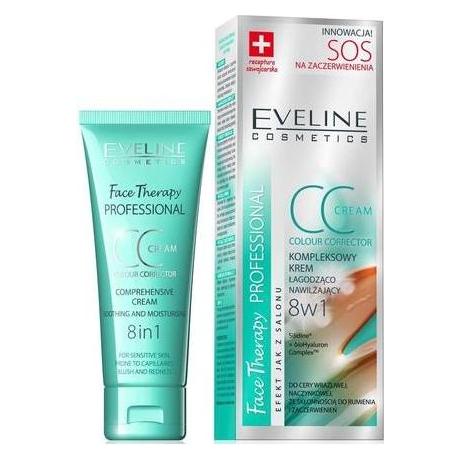 Eveline Cc - Cream Sauce 8in1 comprehensive soothing and moisturizing cream for sensitive and (30 ml) (36895694)