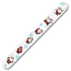 Camillen 60 Nagelfeile Weihnachten Motiv Santa Claus, weiß, (150/220) 1 Stk.