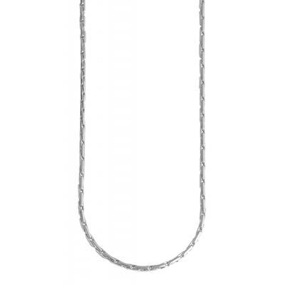 Kette ohne Anhänger ADELIA´S "Herren Edelstahl Ankerkette Halskette Anker" Gr. 60, silber (silber, anker), Halsketten, Herren, 60, Edelstahl