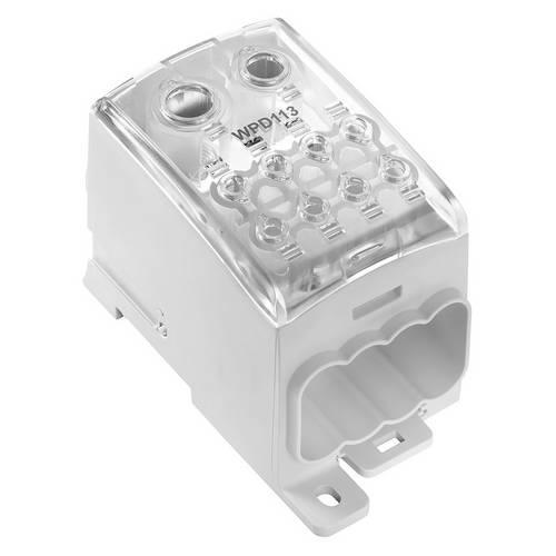 Weidmüller 2603740000 Verteilerblock Schrauben Lichtgrau 1St.