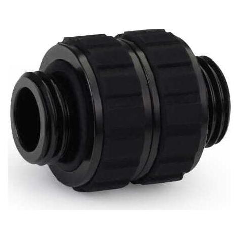 Alphacool Apex Grip double nipple OT/OT rotary G1/4 black (14809)