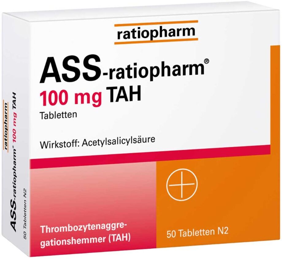 ASS-ratiopharm 100 mg TAH