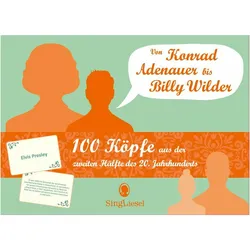 Singliesel 100 Köpfe aus der zweiten Hälfte des 20. Jahrhunderts (Spiel) (Deutsch)