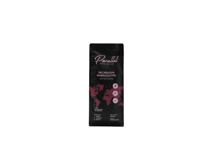 Spezialitätenkaffee Bohnen Parallel Nicaragua Maragogype, 200 g