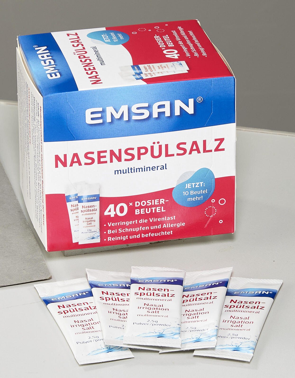 EMSAN Nasenspülsalz 2,5 g 4083700302281