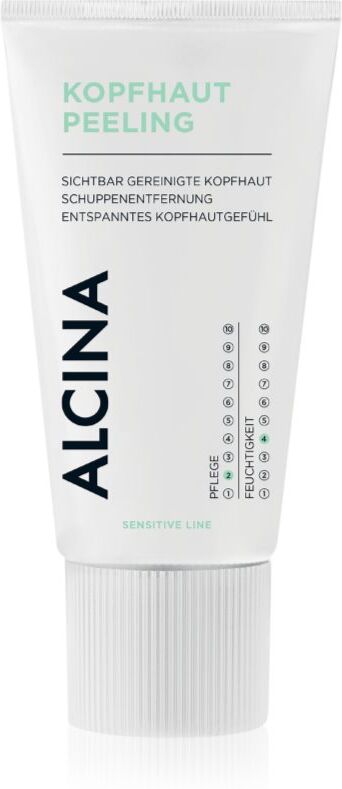 Alcina Sensitive Line Gelée exfoliante pour cuir chevelu sensible 150 ml