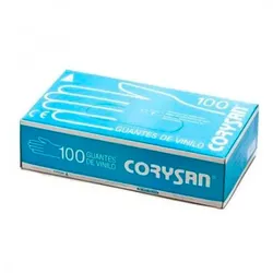 Corysan Vinyl-Handschuhe Große Größe 100U