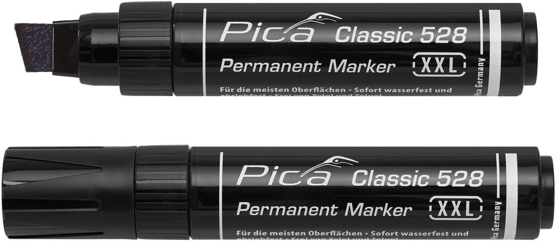 Pica Permanent Marker XXL 4-12mm schwarz 528/46)