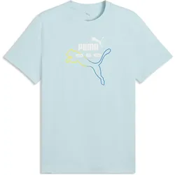 Puma, Herren, Sportshirt, ESS Logo (S), Blau