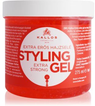 Kallos KJMN Extra Strong Styling Gel gel extra forte para cabelo 275 ml. KJMN Extra Strong Styling Gel