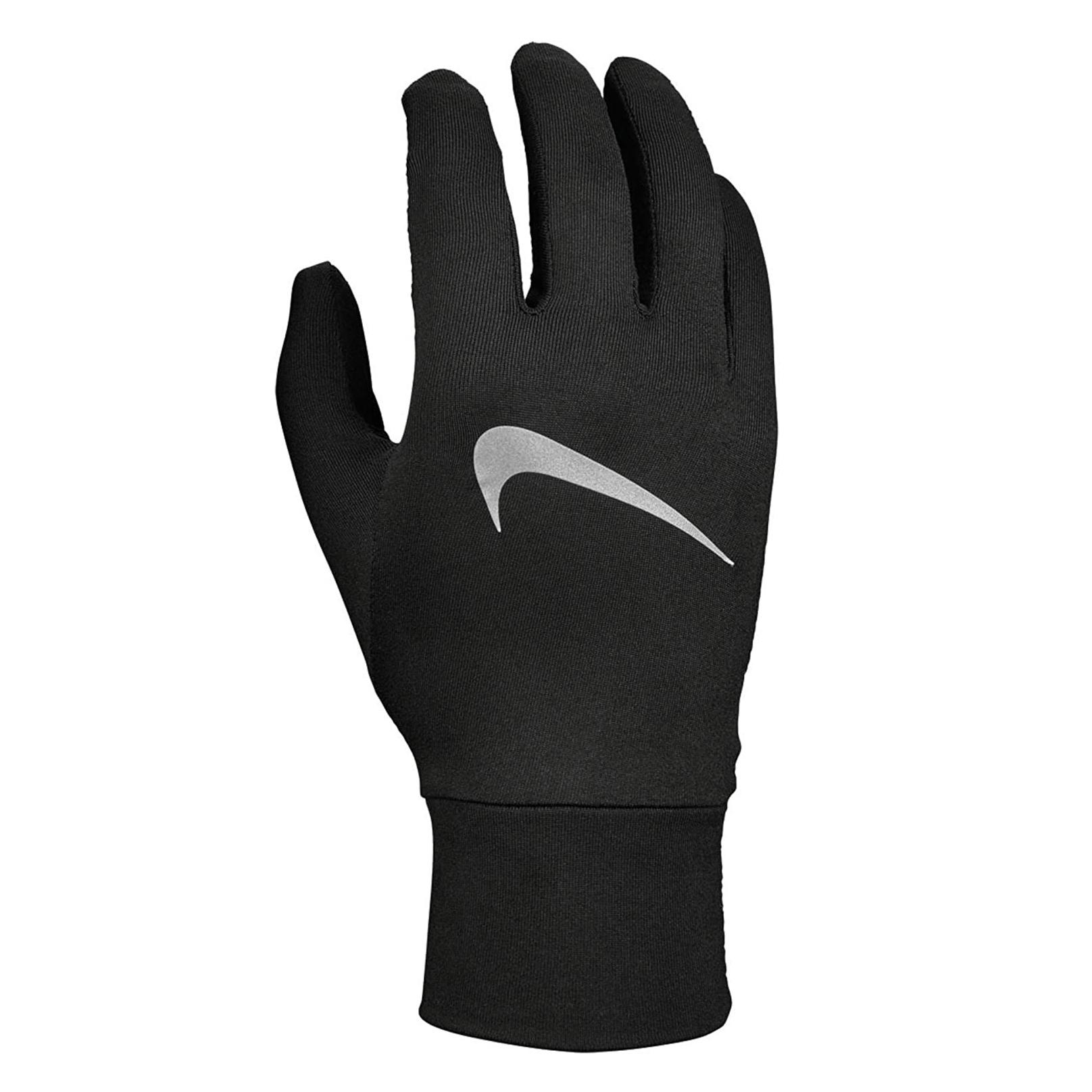 Nike Dames/dames Accelerate hardloophandschoenen (Zwart)