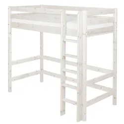 Flexa Hochbett Classic 90 x 200 cm Holz Weiß