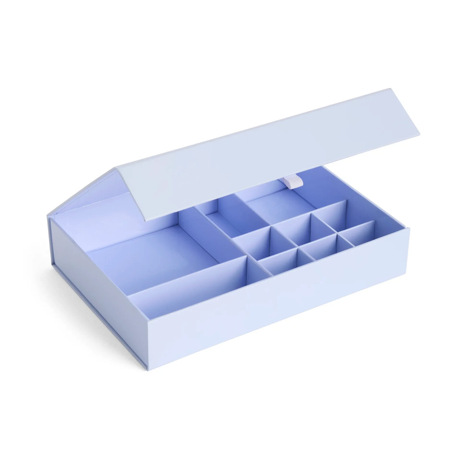 HAY Colour Storage sieradendoos met deksel, Paars, Breedte: 23,2 cm, Diepte: 16,1 cm
