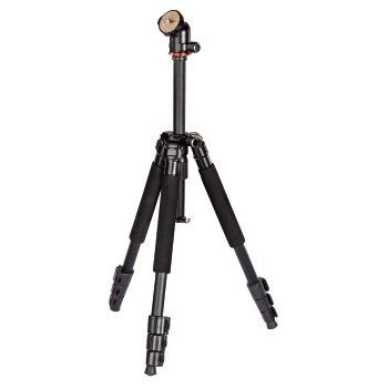 Hama 004290 Traveller 117 Ball 3 Bein(e) Stativ Datenprojektoren (Schwarz) 00004290