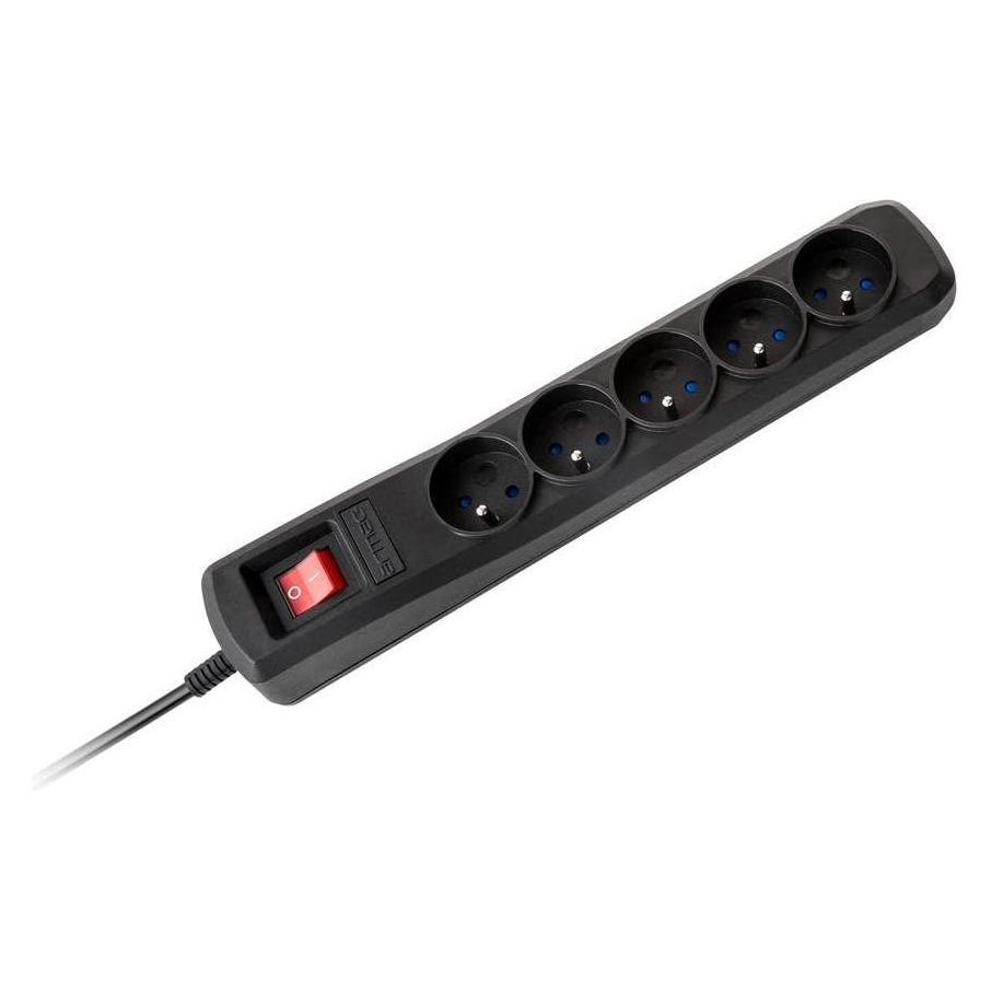 Armac LISTWA ZASILAJĄCA ARC5 1.5M 5X 230V PL CZARNA (5x, CEE 7/3, 1.50 m) (ARC5/15/CZ)
