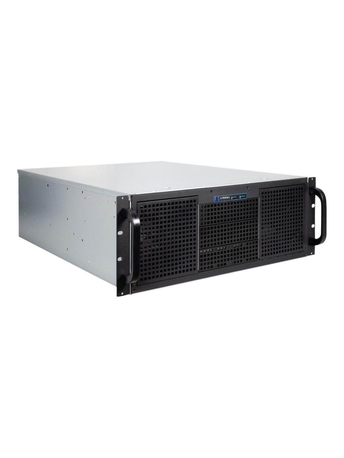Inter-Tech IPC 4U-40255 - Gehäuse - Server (Rack) - Schwarz